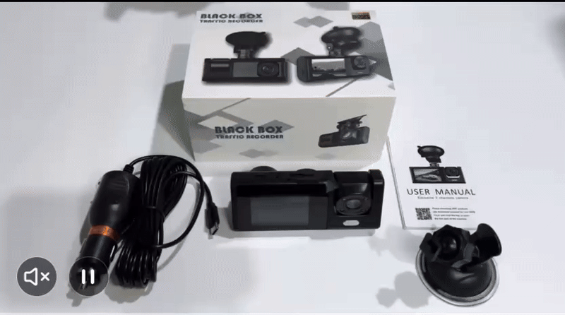 Camera Auto BLACK BOX – Siguranta, Claritate si Supraveghere Completa!🎁 CADOU: Card microSD 32GB inclus în pachet