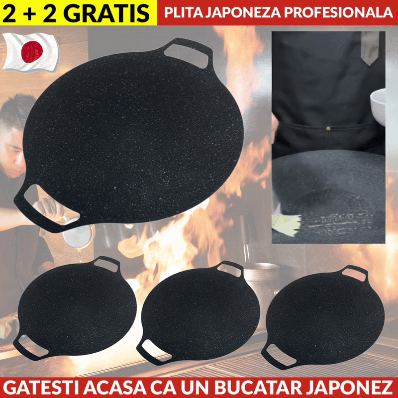 2+2 GRATIS: Plita Japoneaza Antiaderenta ,Rezistenta In Timp