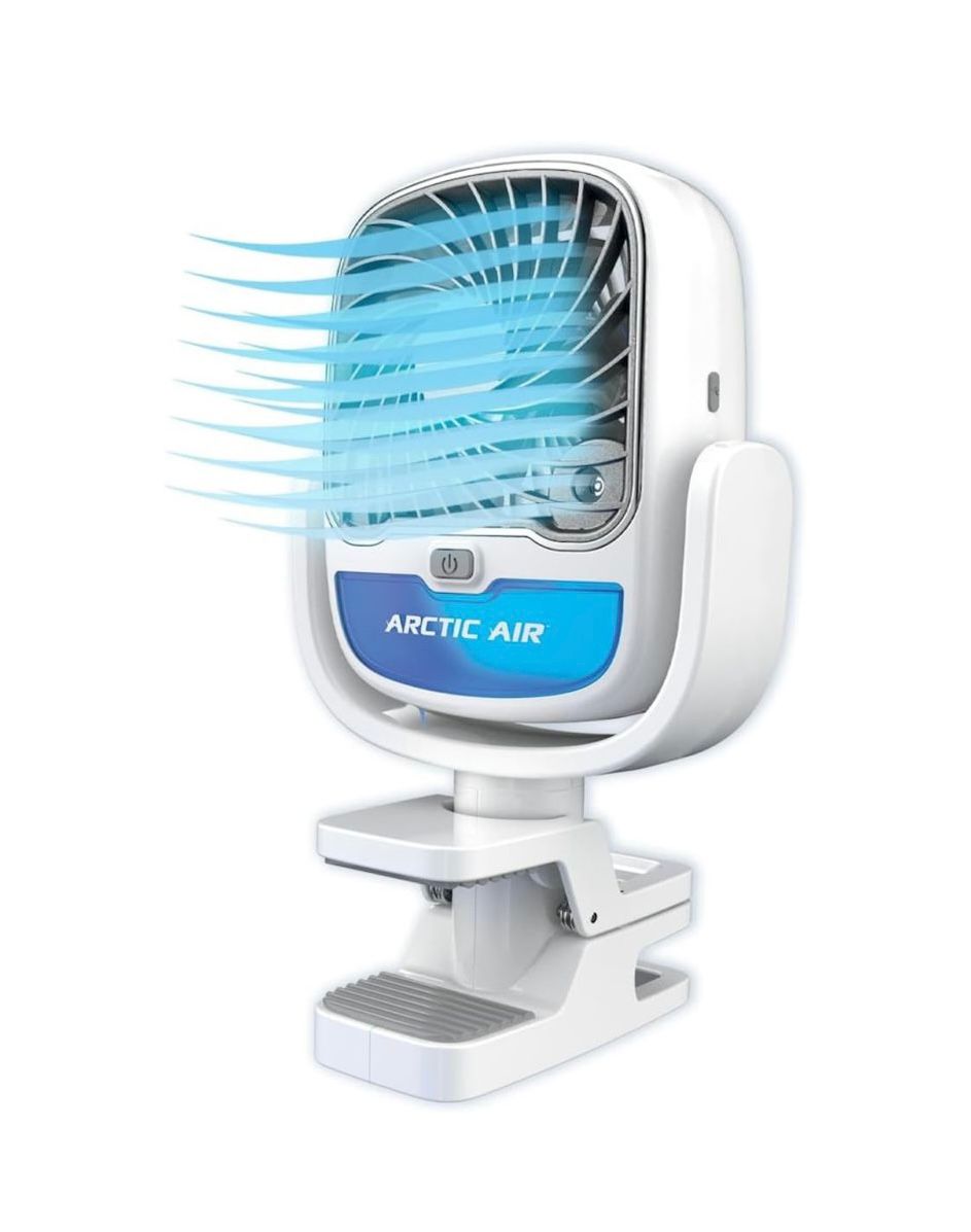 PACHET PROMO: Ventilator Portabil Arctic Cool 360° Cu Apa + Sistem Racire Terasa  Cu Vapori de Apa 20m + Parasolar Auto Tip Acordeon
