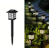 Set 6 Lampi Solare De Gradina Cu Iluminare Automata Pana La 10 Ore