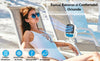 PACHET PROMO:  Piscina Gonflabila Premium 115x 82x 33 cm + Cadita Gonflabila Bebelusi 0–36 luni + Pompa Electrica+Ventilator Arctic Cool