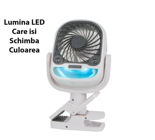 PACHET PROMO: Ventilator Portabil Arctic Cool 360° Cu Apa + Sistem Racire Terasa  Cu Vapori de Apa 20m + Parasolar Auto Tip Acordeon
