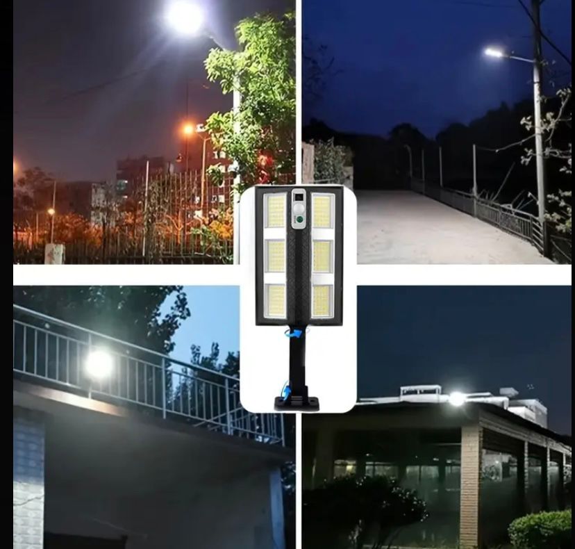 1+1 GRATIS Lampa Solara Puterinca LED 210  Cu  Senzor De Miscare Si Telecomanda Iluminare Puternica, Fara Facturi La Curent
