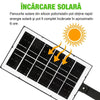 1+1 GRATIS Lampa Solara Puterinca LED 210  Cu  Senzor De Miscare Si Telecomanda Iluminare Puternica, Fara Facturi La Curent