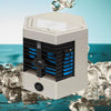 1+1 GRATIS: Mini Aer-Conditionat Portabil, 2 Moduri De Functionare, Putere 10W, Incarcare USB