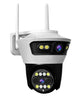 Camera Smart Jortan, Conexiune Wifi, 2 Lentile, Vizualizare Live In Aplicatie, Interior/Exterior, IP66 Protectie