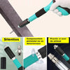 Pistol Manual Pentru Fixarea Cuielor Pe Perete Lungime 30 cm, Calibru 7.3 cm, Pneumatic + Accesorii + Ochelari De Protectie + Cutie Transport + Set 300 Cuie CADOU