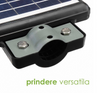 Stalp Stradal cu Incarcare Solara, Panou Solar Integrat, Putere Mare 800W + Stalp De Sustinere Cadou