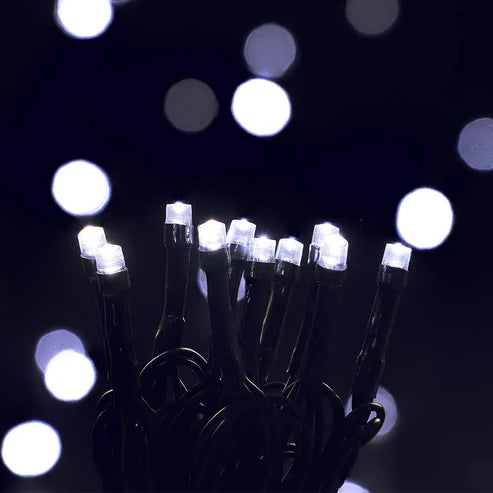 1+1 GRATIS: Instalatie De Craciun Tip Rola, 8 Jocuri De Lumini, LED-uri Mari, Rezistenta La Vreme Rea, Alimentare 220V, Interior/ Exterior