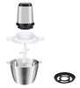 Tocator Electric Pentru Carne, Fructe si Legume, Bol Din Inox, Capacitate 3L, 4 Lame Din Inox, 300W Putere