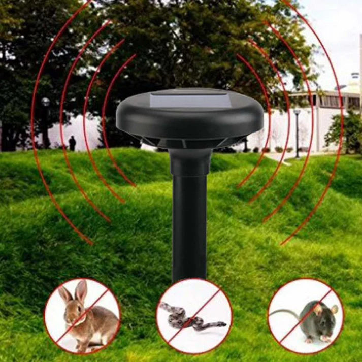 Set 2 x Tarus Anti Rozatoare si Cartite Cu Vibrator Incarcat Solar
