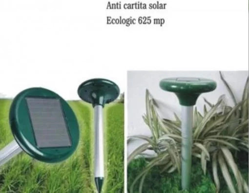 Set 2 x Tarus Anti Rozatoare si Cartite Cu Vibrator Incarcat Solar