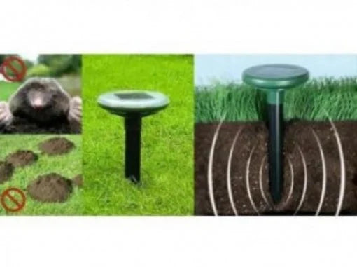 Set 2 x Tarus Anti Rozatoare si Cartite Cu Vibrator Incarcat Solar